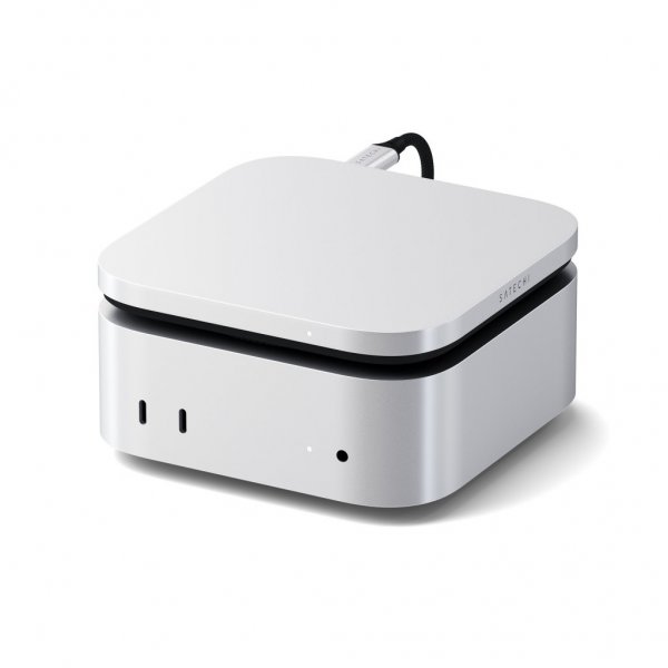USB4 Slim NVMe SSD-kabinett Silver