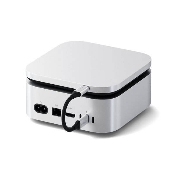 USB4 Slim NVMe SSD-kabinett Silver