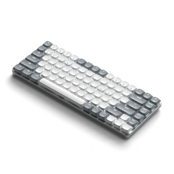SM1 Slim Mekaniskt Bluetooth Tangentbord Ljusgrå