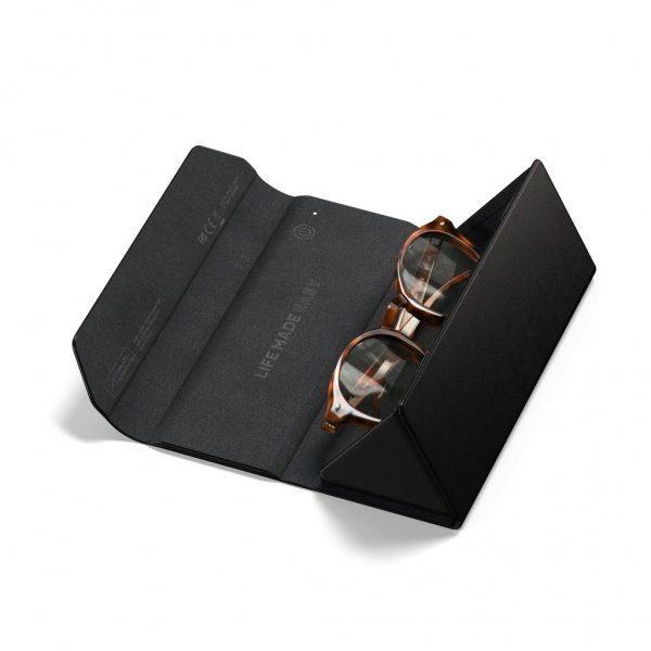 FindAll Glasögonfodral med tracking Svart