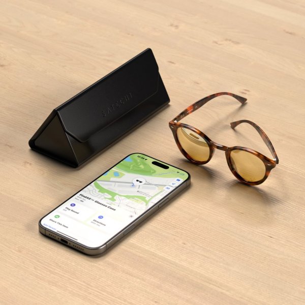 FindAll Glasögonfodral med tracking Svart