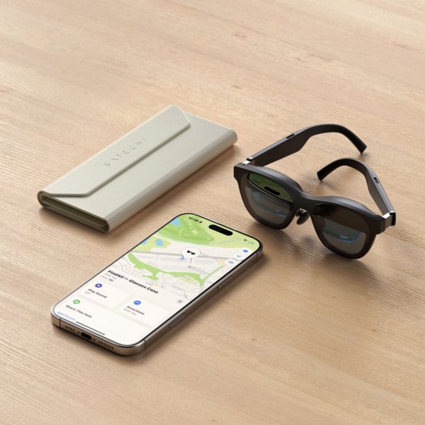 FindAll Glasögonfodral med tracking Sand