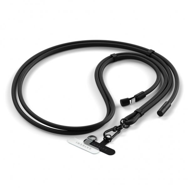 OntheGo Lanyardkabel USB-C 1.5m Svart