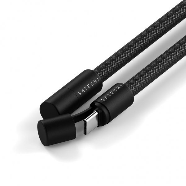 OntheGo Lanyardkabel USB-C 1.5m Svart