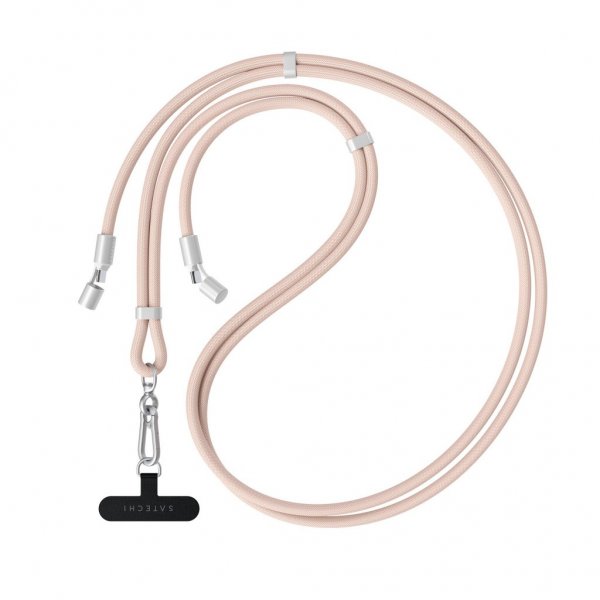 OntheGo Lanyardkabel USB-C 1.5m Desert Rose