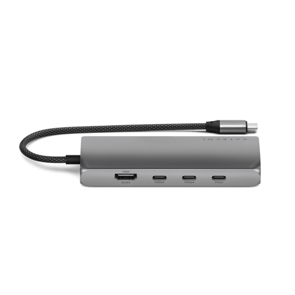 USB-C Multiport Adapter 8K With Ethernet V3 Space Gray
