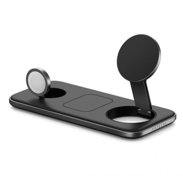 Trådlös Laddare Qi2 Trio Wireless Charging Pad MagSafe