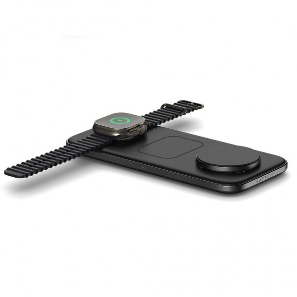 Trådlös Laddare Qi2 Trio Wireless Charging Pad MagSafe