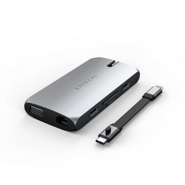 USB-C On-the-Go Multiport Adapter Space Gray
