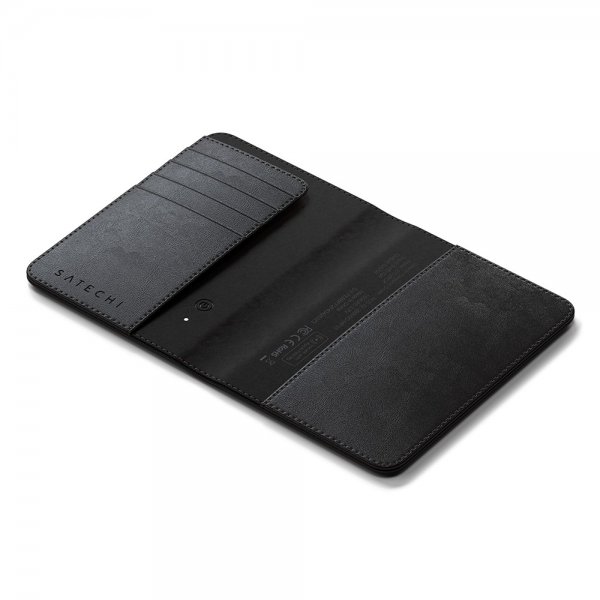 Vegan-Leather FindAll Passport Cover Svart