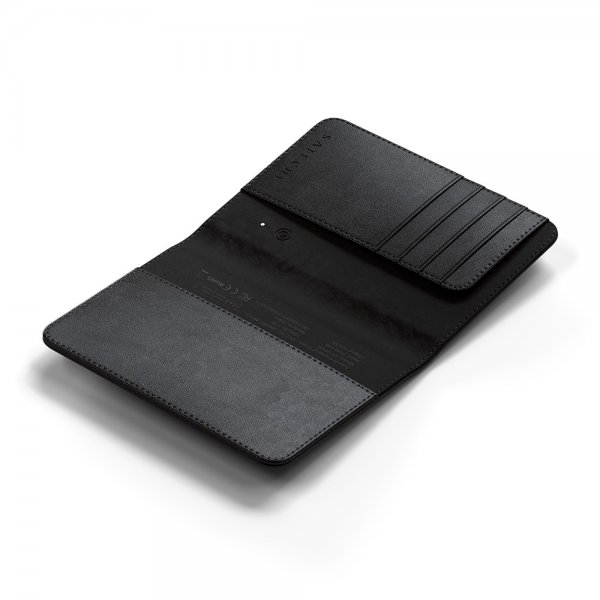 Vegan-Leather FindAll Passport Cover Svart