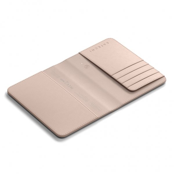 Vegan-Leather FindAll Passport Cover Desert Rose