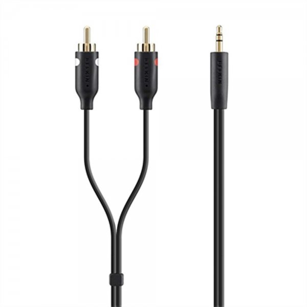 Stereo Cable 3.5mm/RCA Svart 5m