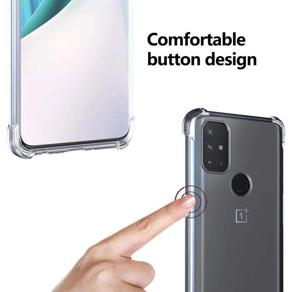 OnePlus Nord N100 Skal Stöttålig Transparent