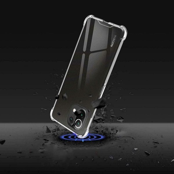 Xiaomi Mi 11 Lite Skal Stöttålig Transparent