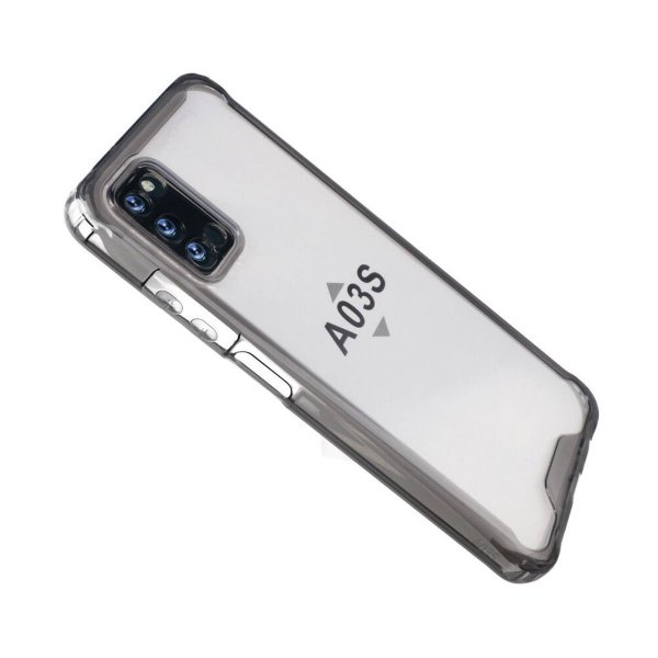 Samsung Galaxy A03s Skal Stöttålig Svart