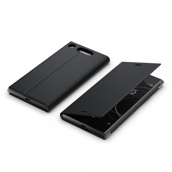 Style Cover Stand SCSG50 till Sony Xperia XZ1 Fodral Svart