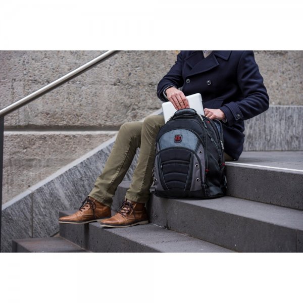 Synergy 16" Datorryggsäck Grå/Svart