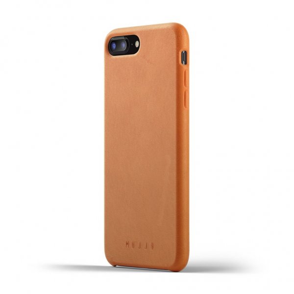 iPhone 7 Plus/iPhone 8 Plus Skal Full Leather Case Tan