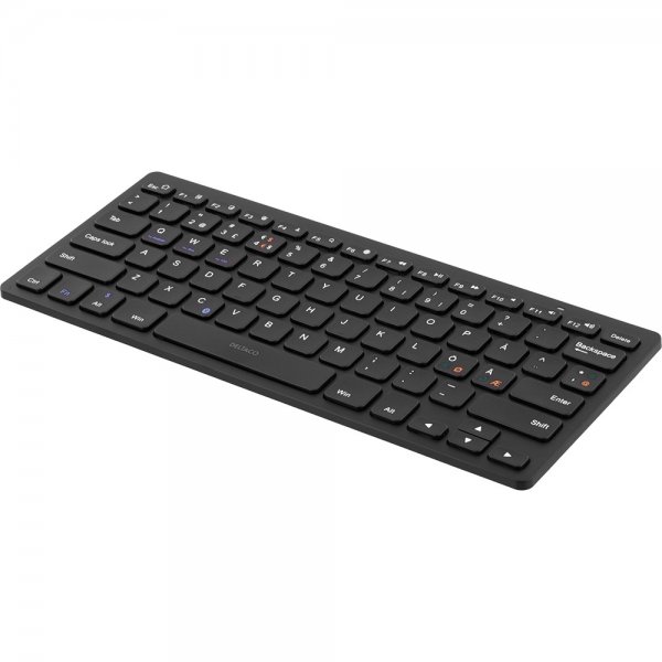 Trådlöst Tangentbord Mini Bluetooth Svart