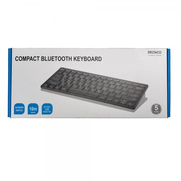 Trådlöst Tangentbord Mini Bluetooth Svart