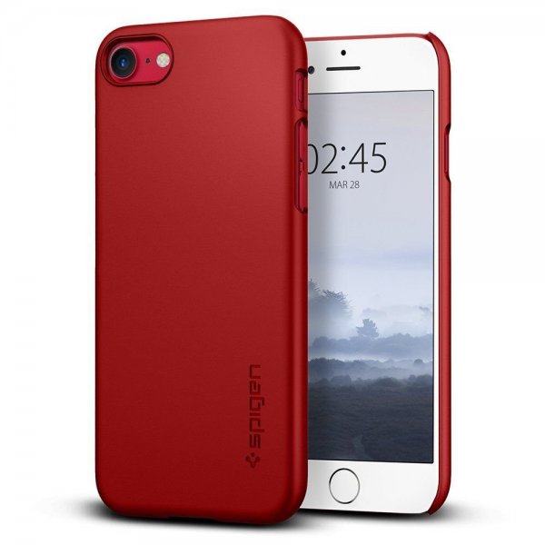 Thin Fit Skal till iPhone 7/8/SE Röd