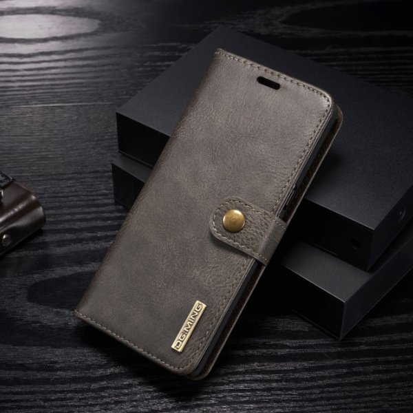 Samsung Galaxy Note 8 Plånboksfodral Löstagbart Skal Mörkbrun