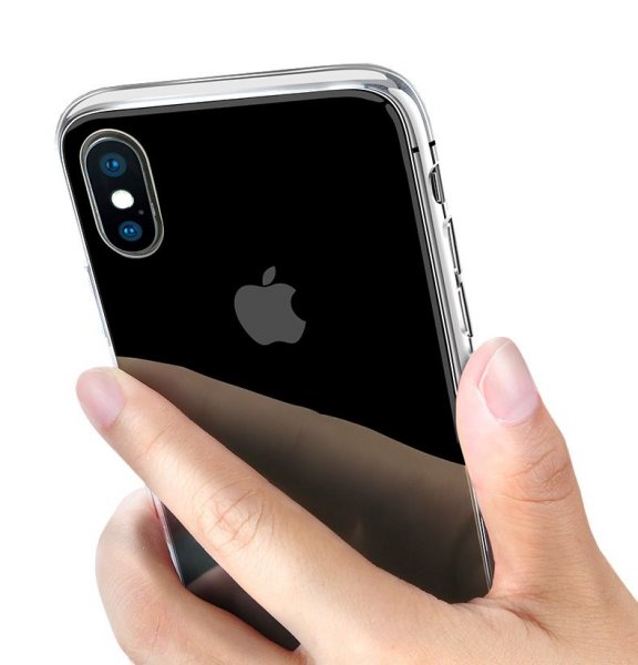 iPhone X/iPhone Xs Skal Stöttålig TPU Transparent