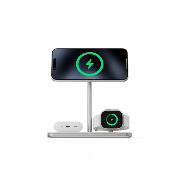 Trådlös Laddare ProCharge 3in1 Qi2 Charging Stand