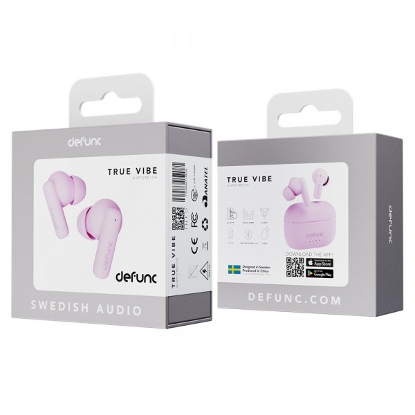 Trådlösa Hörlurar True Vibe Rosa