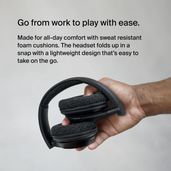 Trådlösa Over-Ear Hörlurar SoundForm Adapt Svart