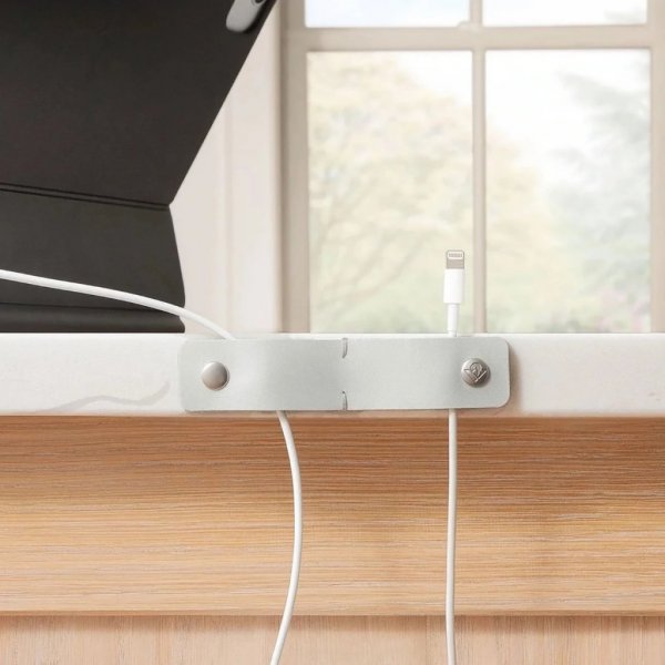 Kabelhållare CableSnap Stay Dove Grey