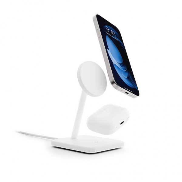 Trådlös Laddare HiRise 2 Deluxe Qi2 MagSafe Vit