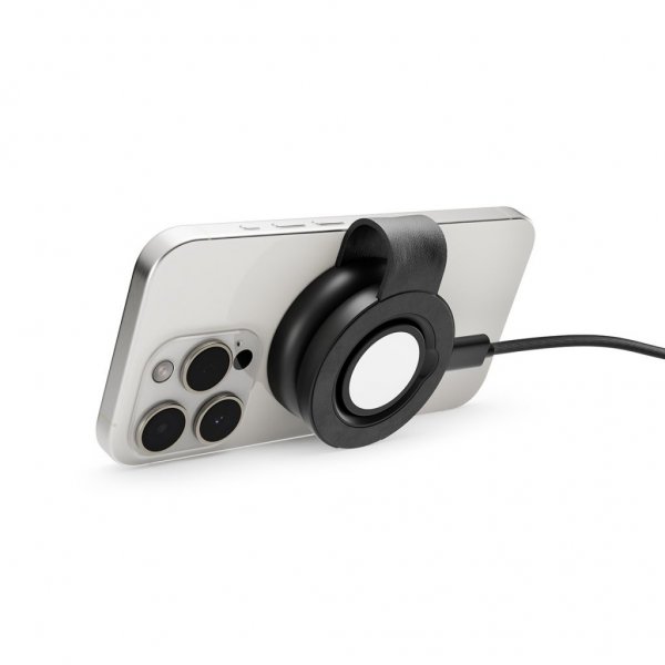 Trådlös Laddare ButterFly SE 2-in-1 Qi2 MagSafe Svart