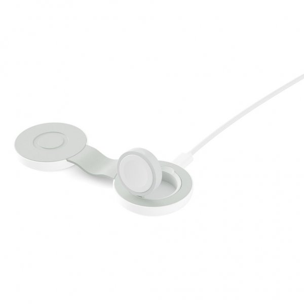 Trådlös Laddare ButterFly SE 2-in-1 Qi2 MagSafe Vit