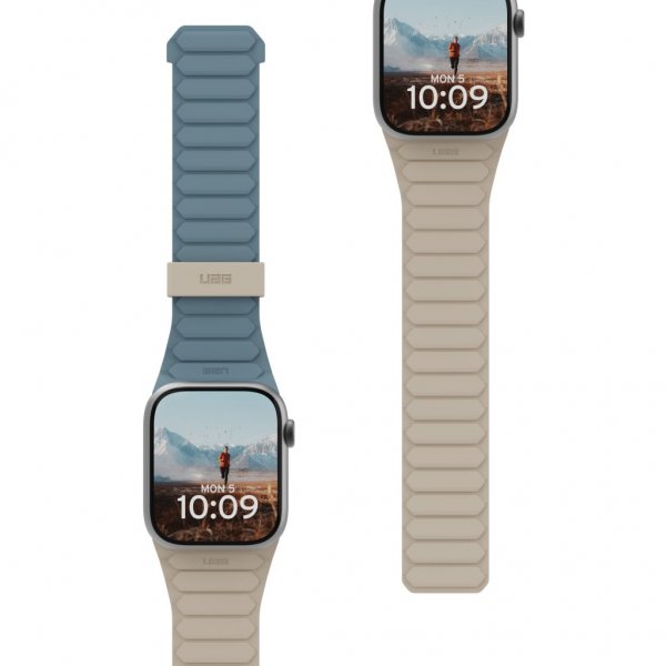 Apple Watch 44/45/46mm/Apple Watch Ultra Armband Pathfinder Dune/Cloud Blue