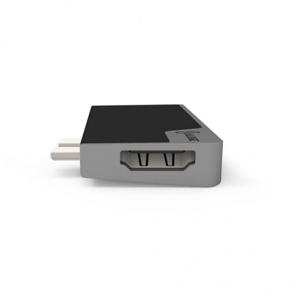 Ultra USB-C Dock NANO Gen 2 - HDMI. USB. SD-Kort 100W PD Space Grey