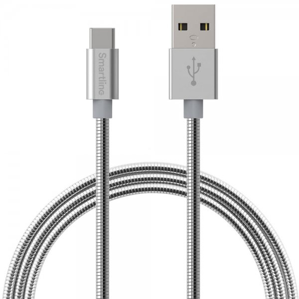 USB-C Kabel 1m Metallic Silver
