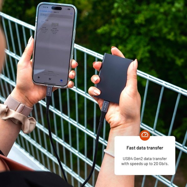 USB-C Mediakabel USB4 gen 2 240W 1.2m