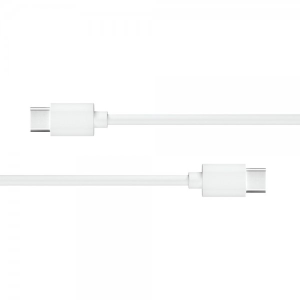 USB-C till USB-C Kabel Basic 60W 2m Vit