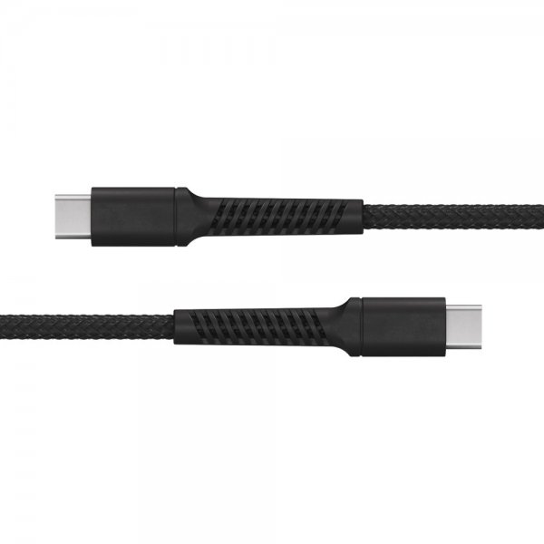 USB-C till USB-C Kabel Longlife 100W 2m Svart