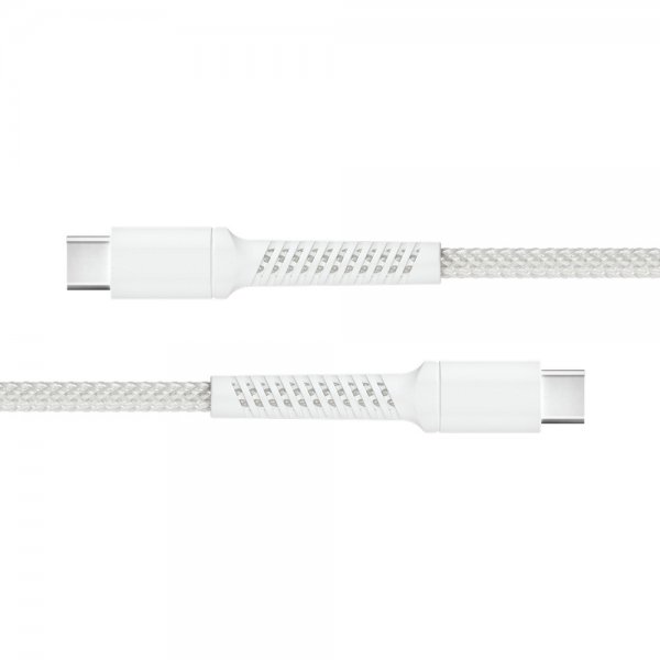 USB-C till USB-C Kabel Longlife 100W 3m Vit