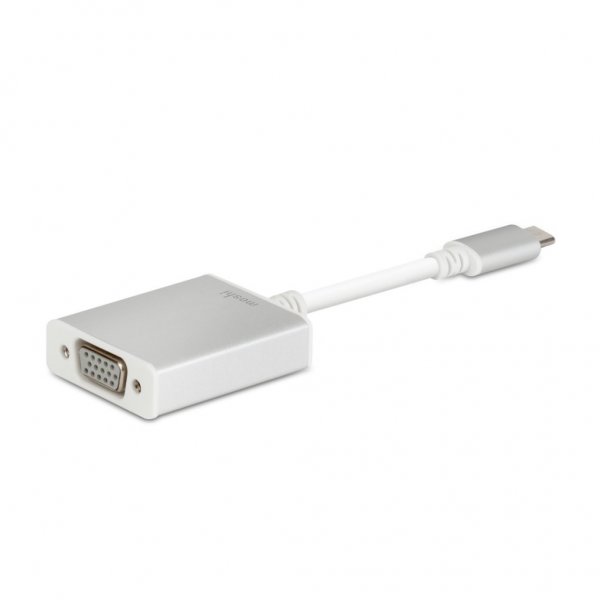 USB-C till VGA-adapter Silver