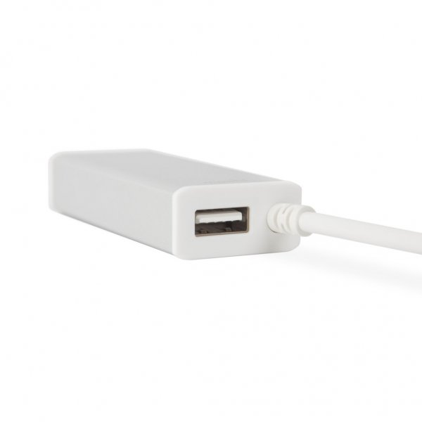 USB-C till Gigabit Ethernet-adapter Vit