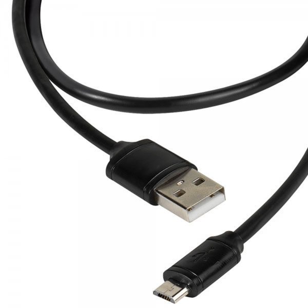 USB till Micro-USB Kabel 1.2 meter Svart