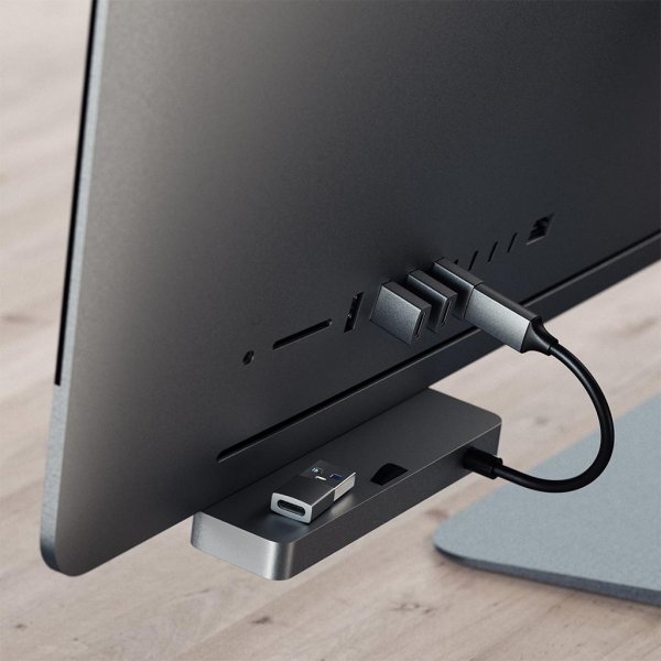USB-A till USB-C adapter Silver