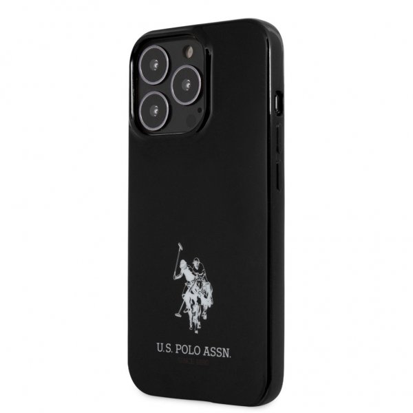 iPhone 13 Pro Max Skal med Logo Svart