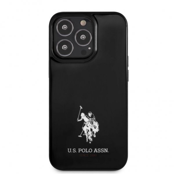 iPhone 13 Pro Max Skal med Logo Svart