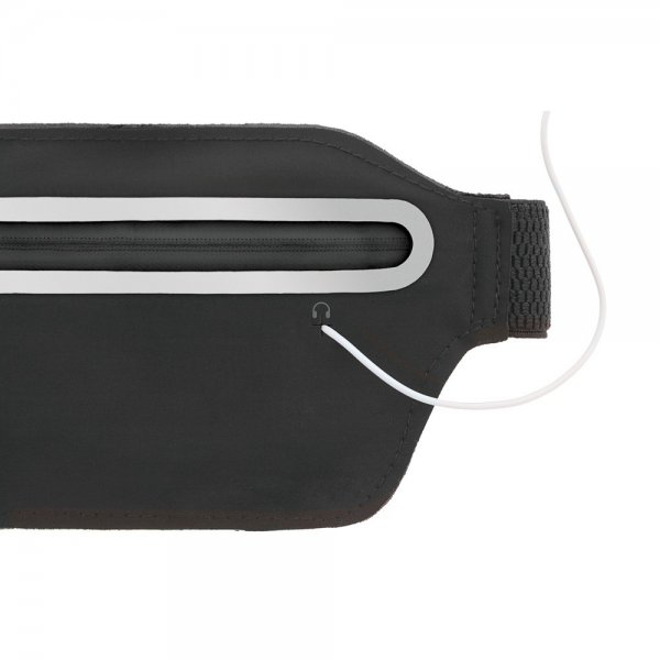 Väska Reflective Sports Waist Bag Svart