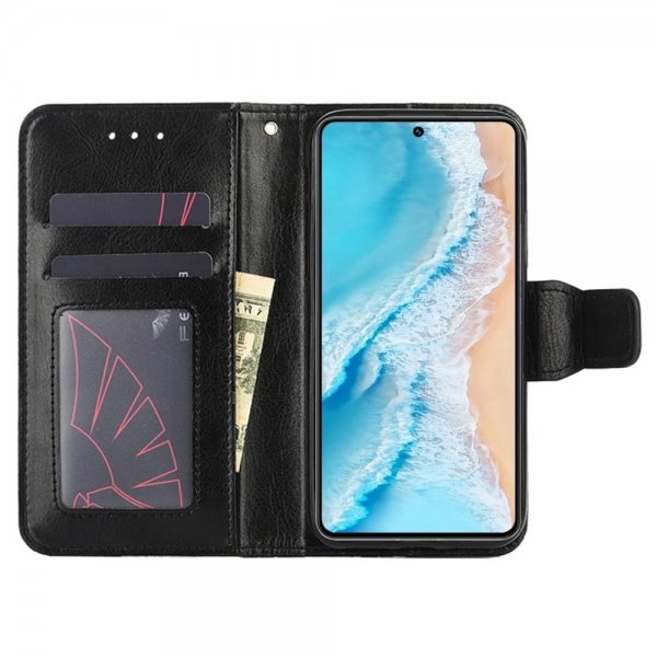 Vivo X80 Pro Fodral med Kortfack Svart